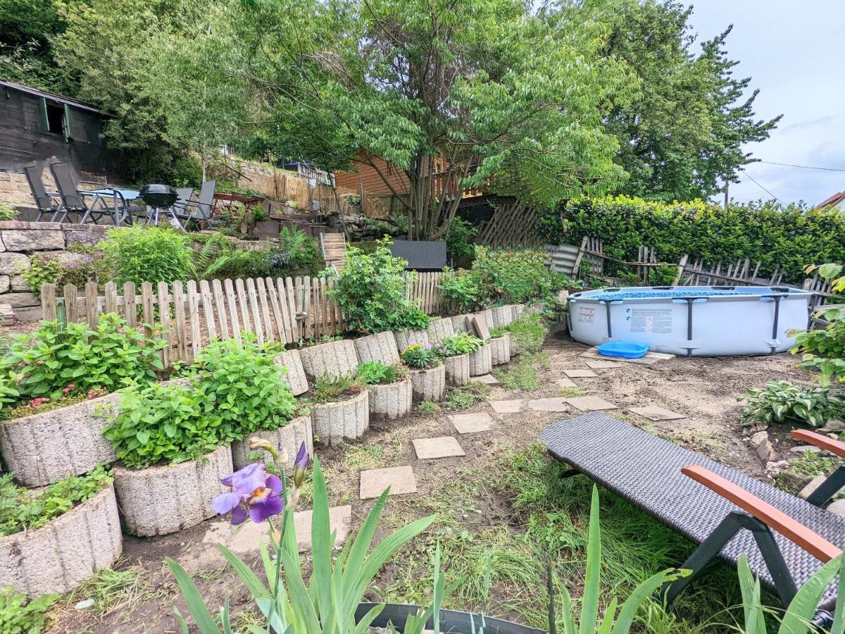 Urlaubsmagie - Bad Schandau Fusslaufig, Garten, Pool - R1 Rathmannsdorf Exteriér fotografie
