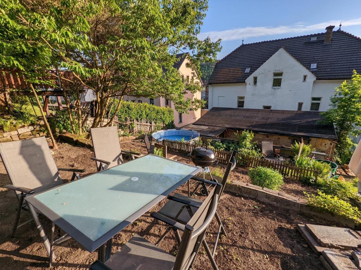Urlaubsmagie - Bad Schandau Fusslaufig, Garten, Pool - R1 Rathmannsdorf Exteriér fotografie