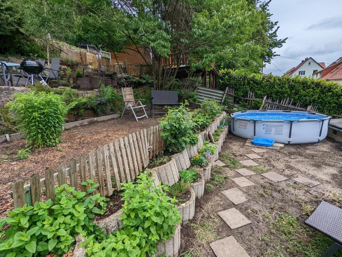 Urlaubsmagie - Bad Schandau Fusslaufig, Garten, Pool - R1 Rathmannsdorf Exteriér fotografie