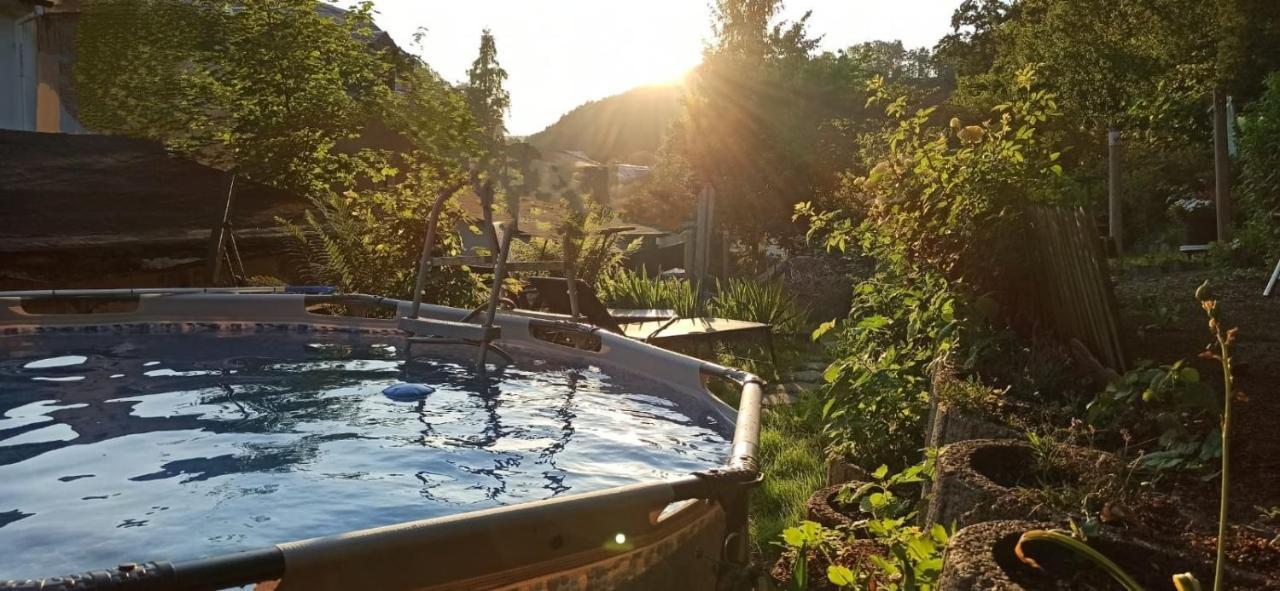 Urlaubsmagie - Bad Schandau Fusslaufig, Garten, Pool - R1 Rathmannsdorf Exteriér fotografie